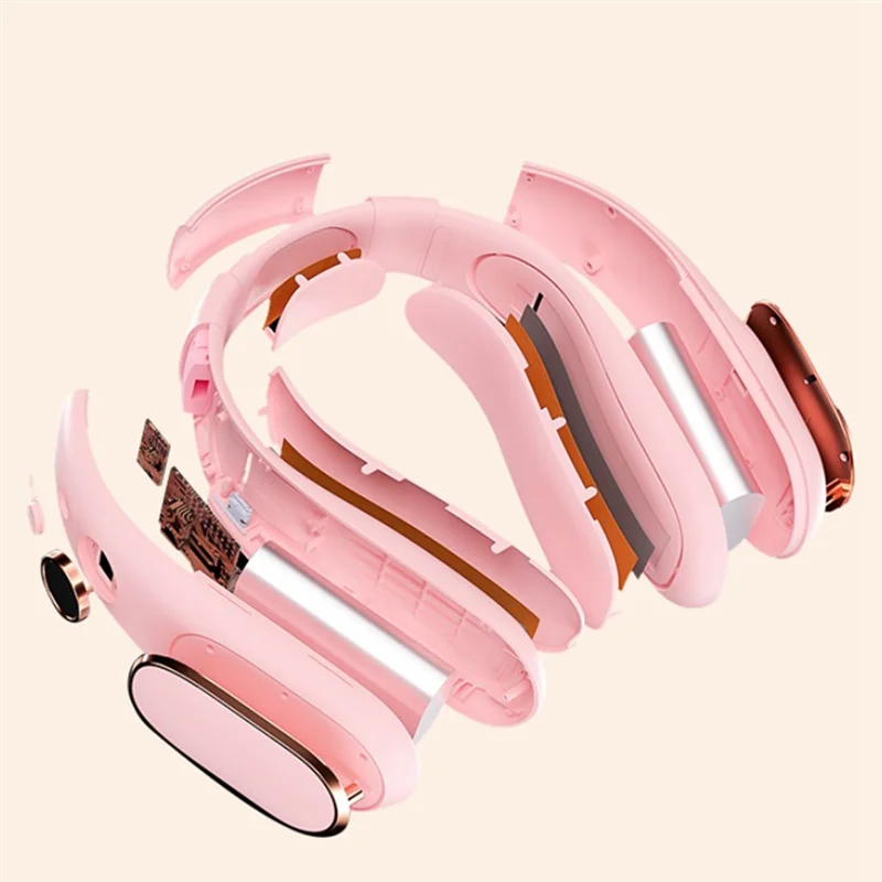 BAAD 8000Mah لوحة التدفئة المعلقة USB شحن الرقمية اليد الرقبة أدفأ LED عرض 4 مستويات الحرارة للتخييم في فصل الشتاء في الهواء الطلق-B Du