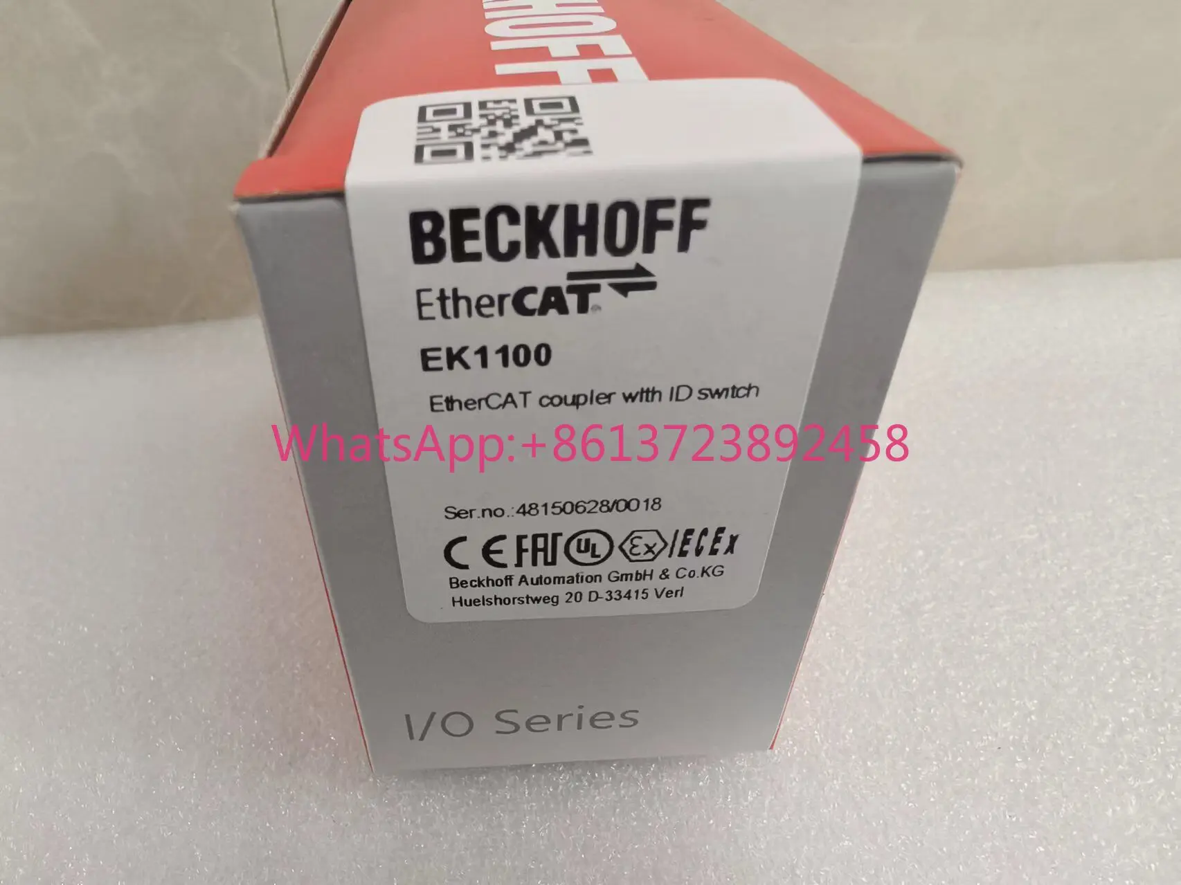 

BECKHOFF EK1100 coupler, in stock