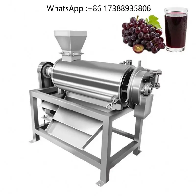 Commercial Fruit Pulper Juicer Stainless Steel Juice Extractor for Pomegranate Mango Tomato Berry and Vegetables