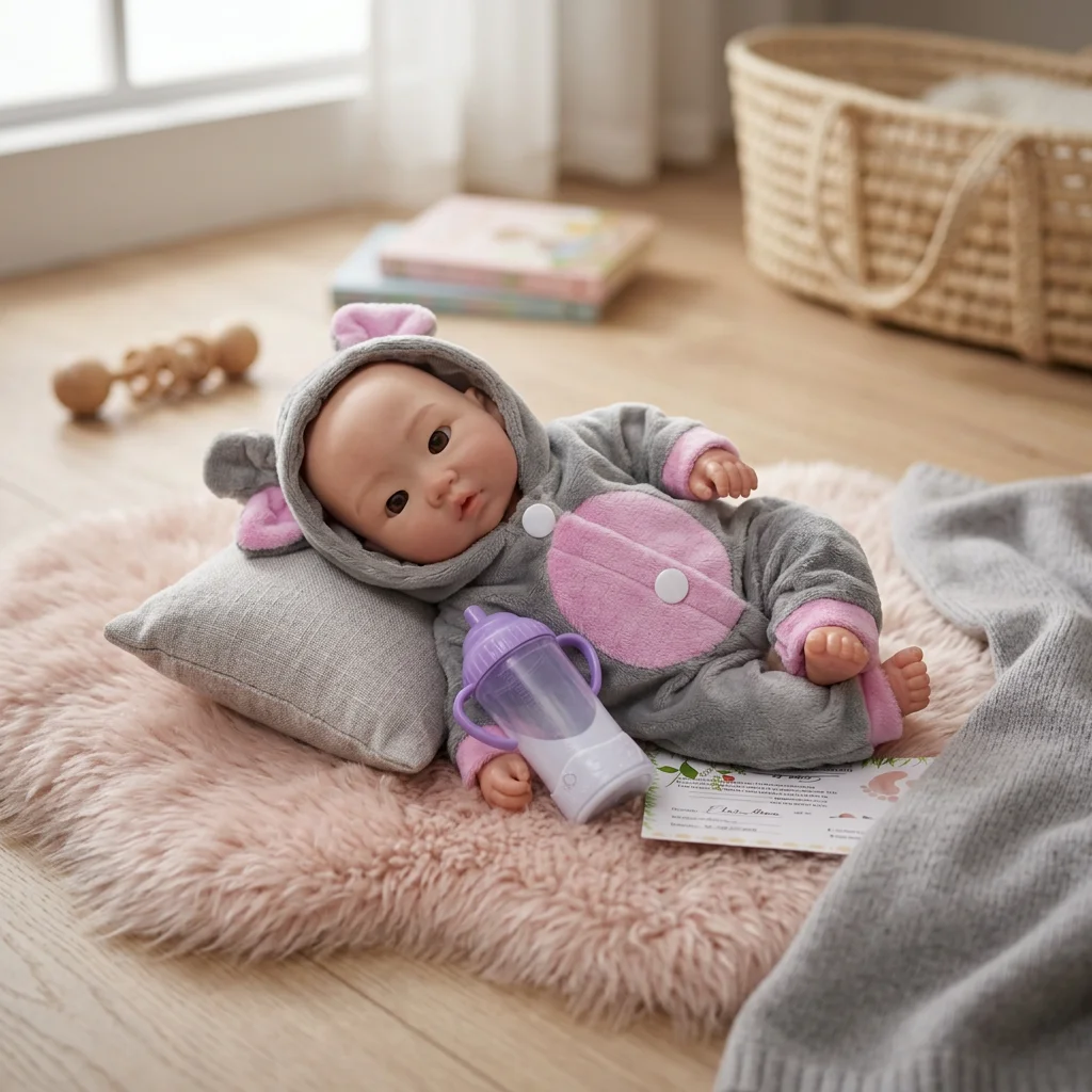 10 Inch Full Body Silicone Reb - Reborn Baby Doll Silicone Realistic recension och pris