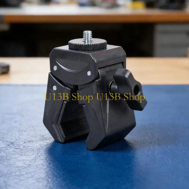 U13B Adjustable Motorcycle Action Camera Clamp For 15-45mm Grip And 1/4Inch Thread