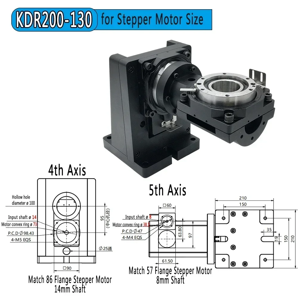 Variant: KDR200-130 for Step