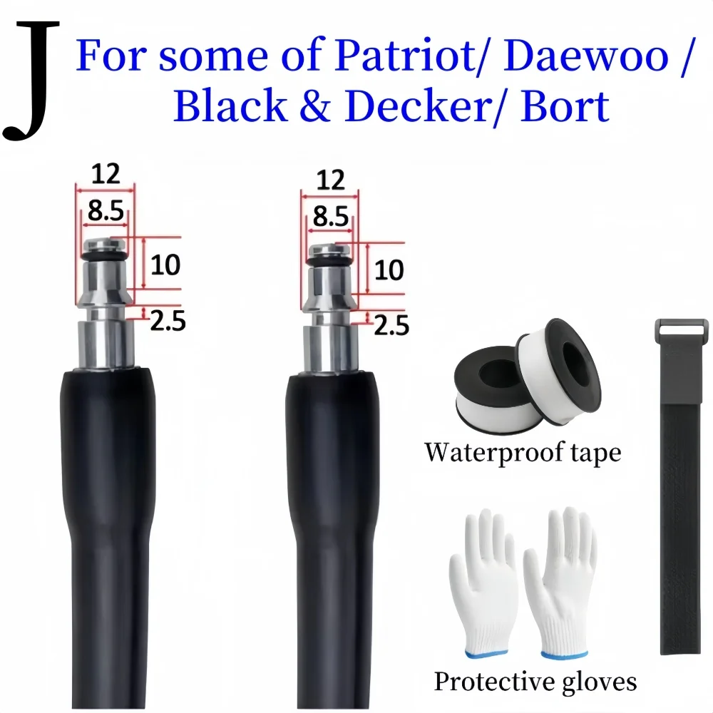 0,5-50 M Hochdruckreiniger Schlauch Rohr Schnur Auto Waschmaschine Wasser Reinigung Verlängerung Schlauch Wasser Schlauch Für Karcher Bosch Lavor Patriot – Detail 17