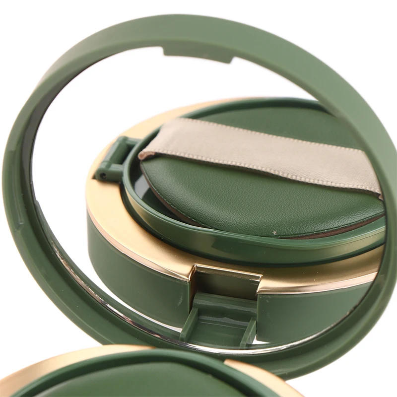 صندوق مستحضرات التجميل المحمول 12 جرام وسادة هوائية صندوق فارغ حاويات كريم BB مع نفخة إسفنجية ومرآة ملحقات مكياج للسفر #1