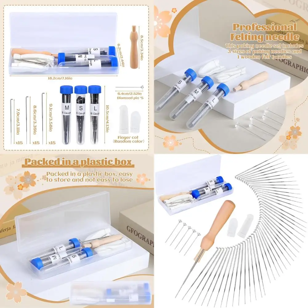 57-Piece Needle Fel…