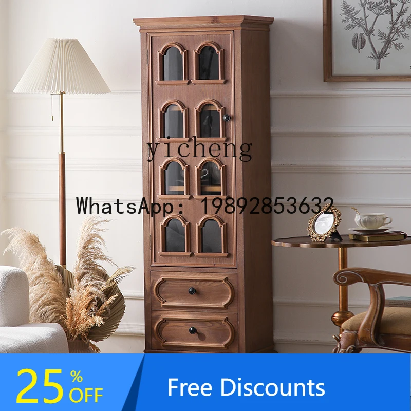 

living room wall multi-glass door storage with drawers multi-layer storage