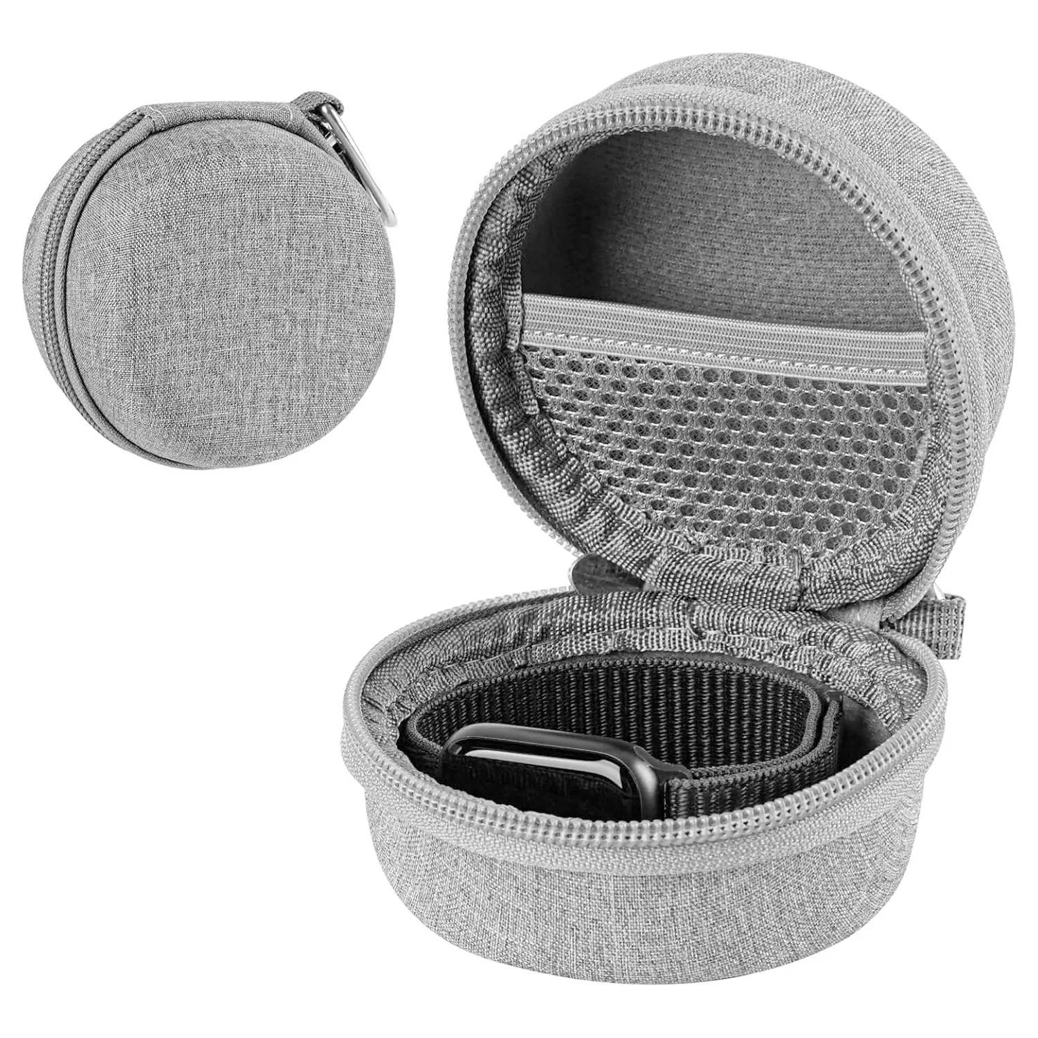 Дорожный чехол для одного часа, портативный органайзер для хранения, держатель для коробки, противоударный водонепроницаемый контейнер для умных часов на молнии, коробка из ЭВА