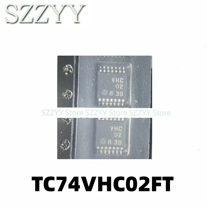 

5 шт. TC74VHC02 TC74VHC02FT с нанесенной печатью надписью VHC02 TSSOP14