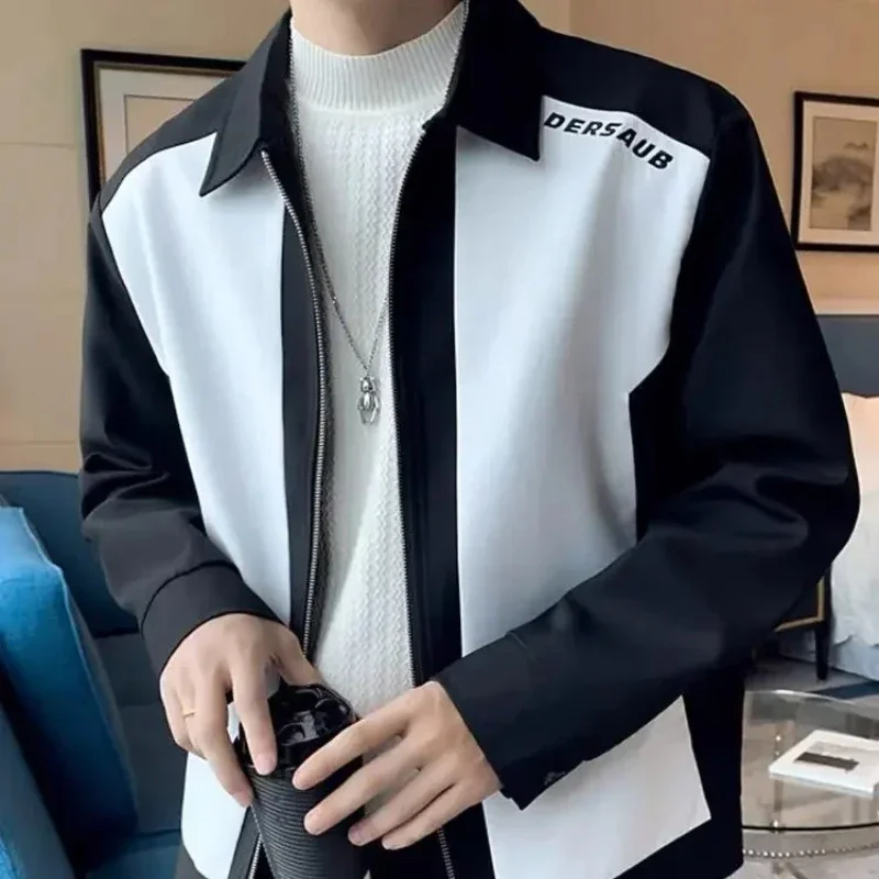

Men's Jackets Korean Reviews Many Male Coats Slim Fit Zip V Casual Aesthetic Clothing Fashion 2026 Cheap Sale Luxury Designer