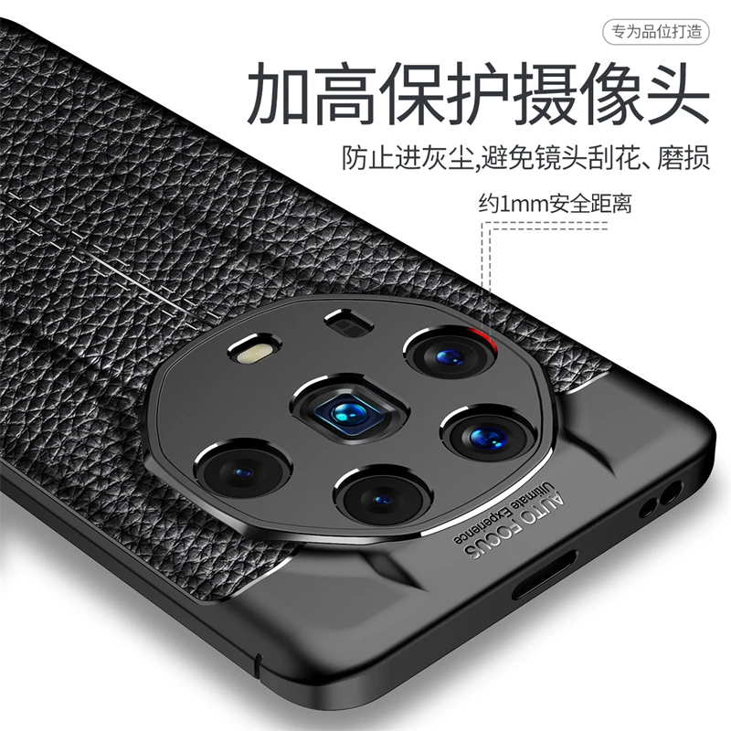 حافظة لهاتف Honor Magic4 Ultimate Magic 5 Lite حافظة جلدية مطاطية من السيليكون حافظة لهاتف Magic4 Pro 5 Lite غطاء نهائي