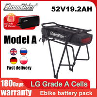 Rack Rear Battery Model A ChamRider Ebike Battery 52V 40A BMS 21700 Lithium Battery 19.2AH Powerful Capacity 500W 1000W