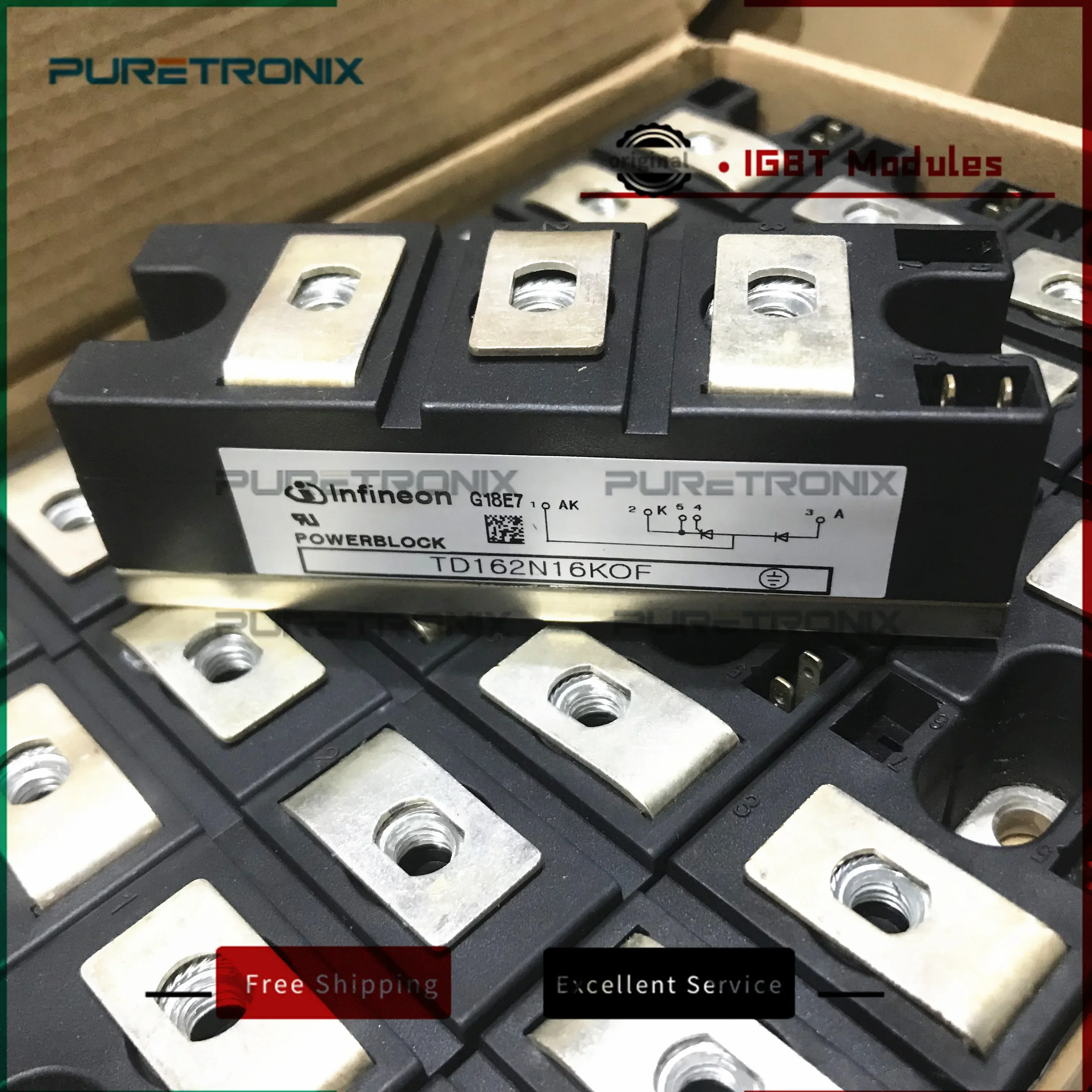 TD162N16KOF TD162N14KOF TD162N12KOF ใหม่โมดูล