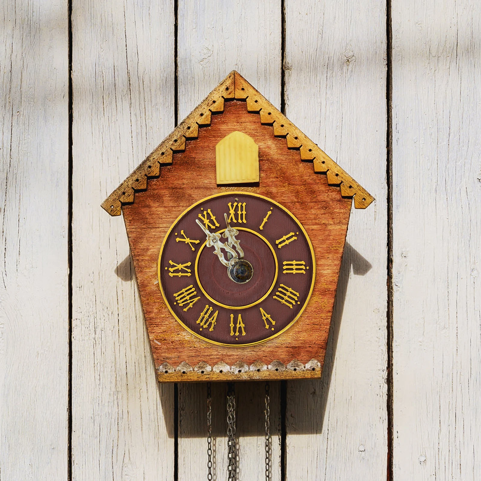 

Vintage Cuckoo Wall Clock Accurate Quartz Movement Elegant Design for Living Room Bedroom Office Cuckoo Pendulum Clock