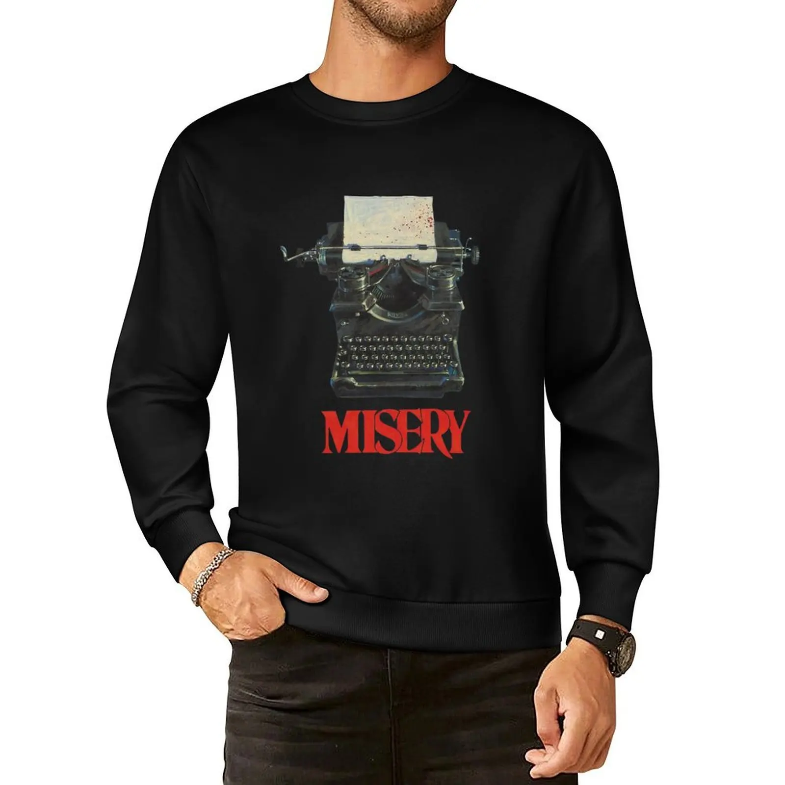 

MISERY Pullover Hoodie autumn jacket men men's clothes sweatshirts men