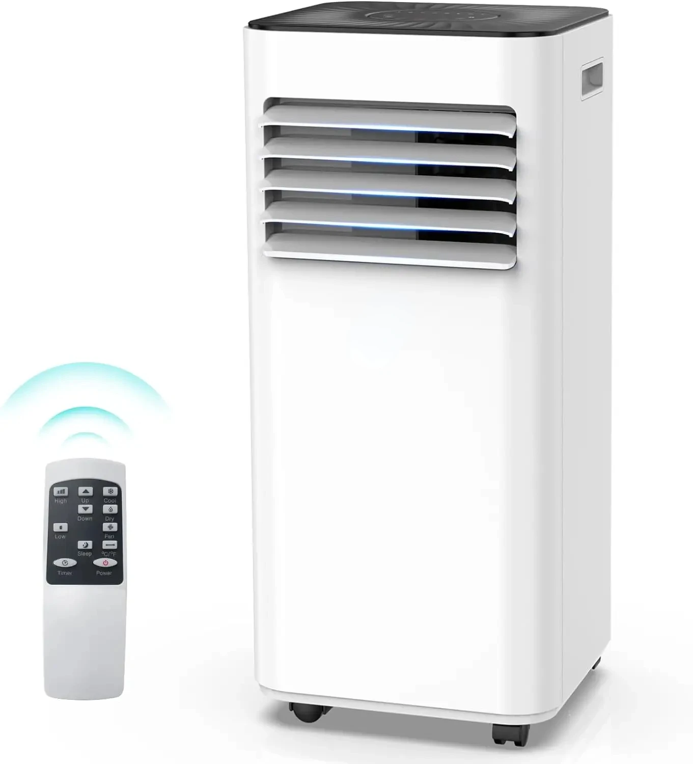 8,000 BTU Portable Air Conditioners, Portable AC With Remote for Room to 300 sq.ft 3 in 1 Air Conditioner With Dehumidification