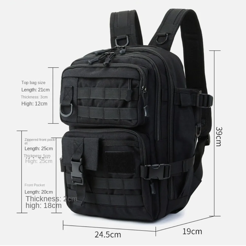 대용량 낚시 도구 보관 가방 다중 포켓 물병 홀더 루어 기어 가방 내구성 있는 소재 캐주얼 디자인