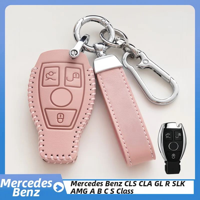 

For Mercedes Benz A B G R Class GLA GLK W176 W204 W251 W463 Fashion Soft Car Remote Key Case Cover Fob Accessories