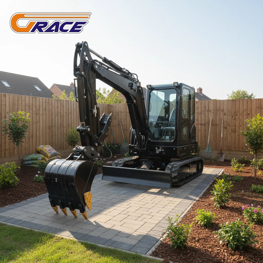 

0.8 Ton Micro Excavator: EPA Approved Hydraulic Digger for Home And Farm Use Compact Size with Powerful Performance