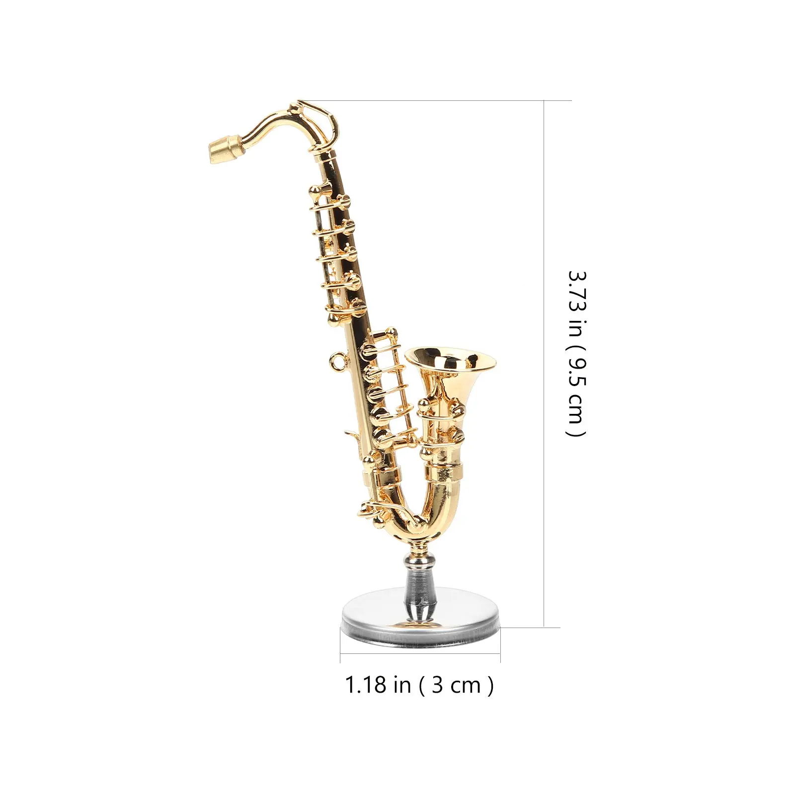 Pocket Saxophone Miniature Musical Instrument Instruments Beginner Digital for Adults