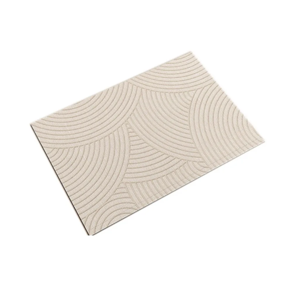 Japanese Style Diatomite Kitchen Floor Mat Super Absorbent Long Kitchen Rug Soft Non-slip Carpet Living Room