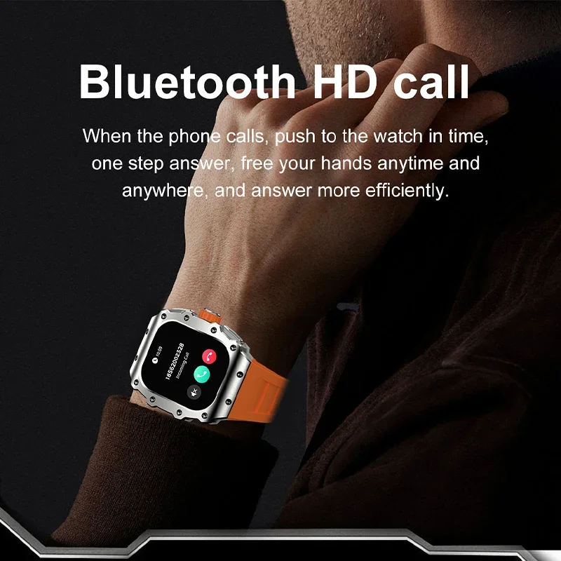 Xiaomi Youpin Men Smart Watch Sport Fitness Outdoor Answer Call Bracelet Voice Assistant Health Monitor Full Touch Smartwatch