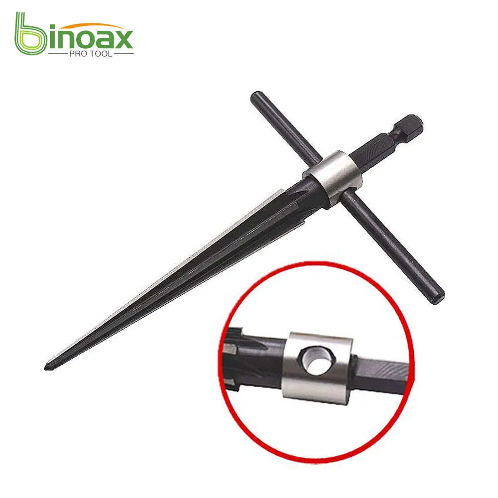 

Binoax 3-13mm Hand Metal Reamer Deburring Enlarge Pin Hole Handheld Reamer For Wood Metal Plastic Drilling Tools