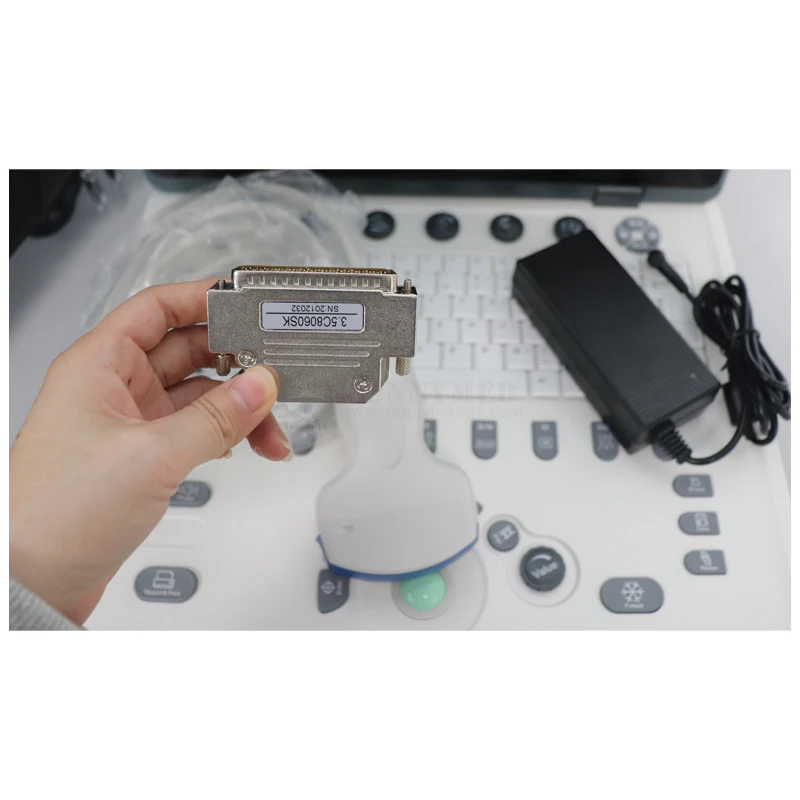 SY-A032-2 Animal/Pet Use light Veterinary Ultrasound machine with 2 probe connectors