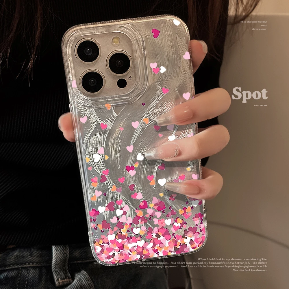 Silk Texture Phone Case For Sa - Phone Cases Pink recension och pris