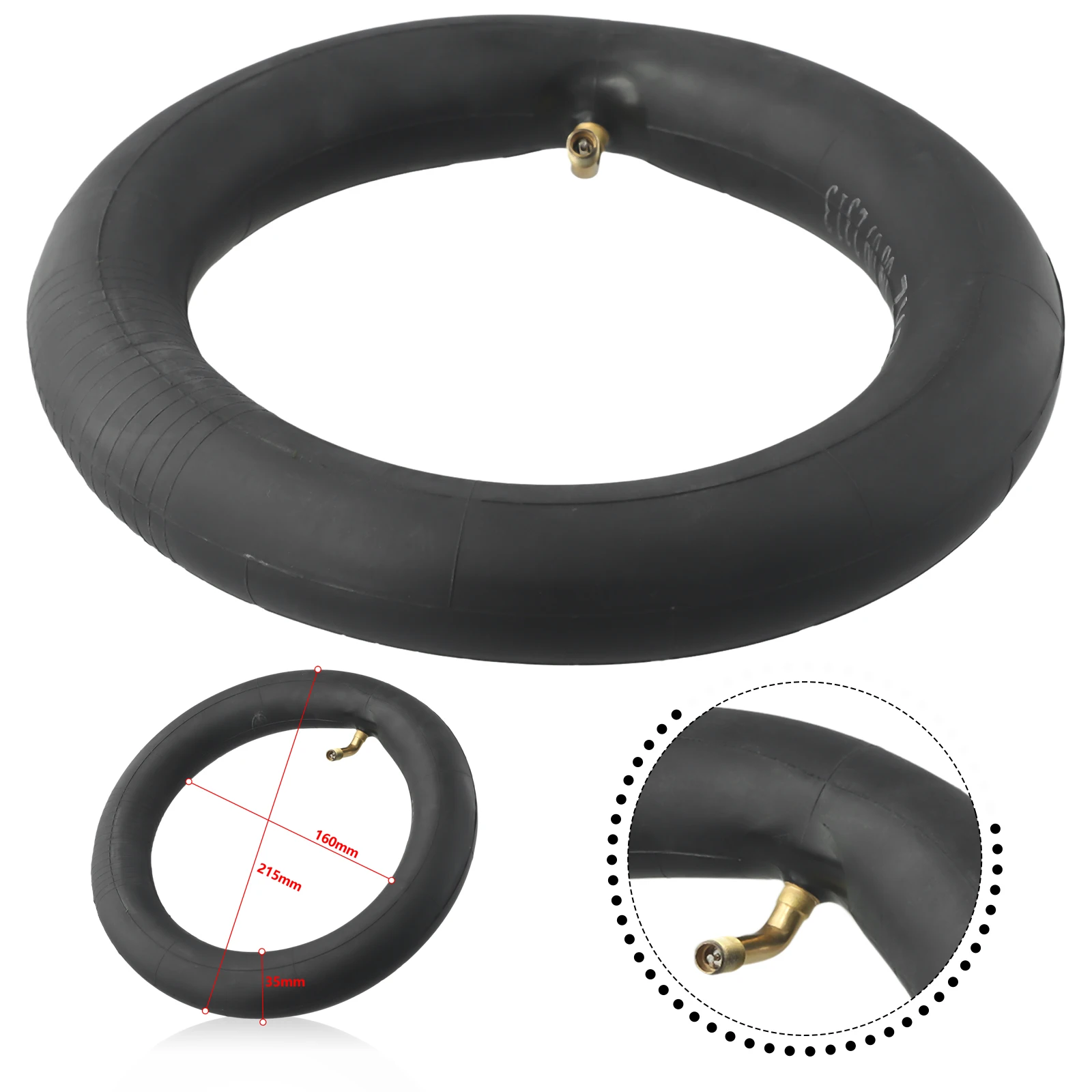 

8.5inch 8 1/2x2 Scooter Inner Tube Straight & Bent Valve For-Xiaomi Scooters Tyre Inner Tube Electric Scooter Accessories