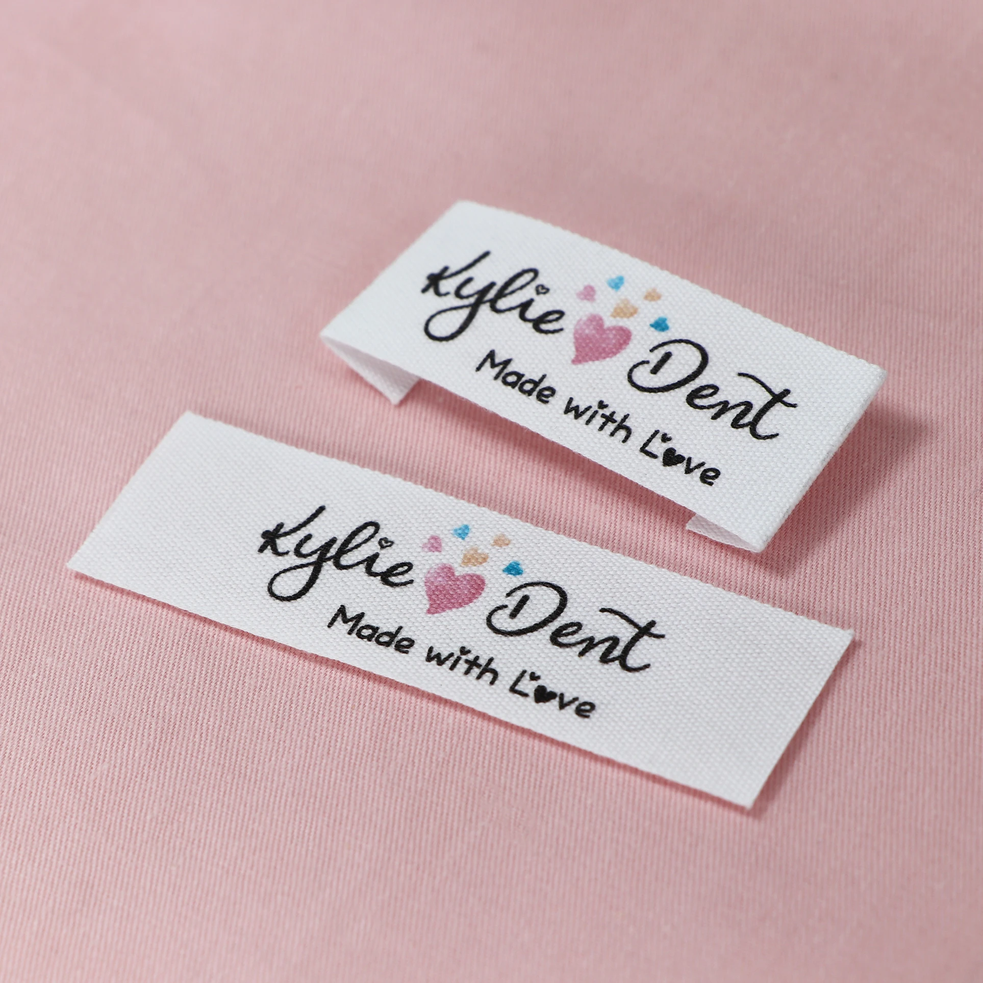 

Cotton With Logo or Text Sewing accessori Label,tags for knitted things,Custom,Personalizada,handmade label,gift tags(FR069)