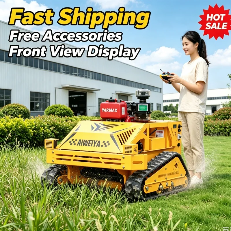 Customized Quick Delivery Remote Control Lawn Mower Zero Turn Lawn Mower Lawn Mower Robot For Household Lawn