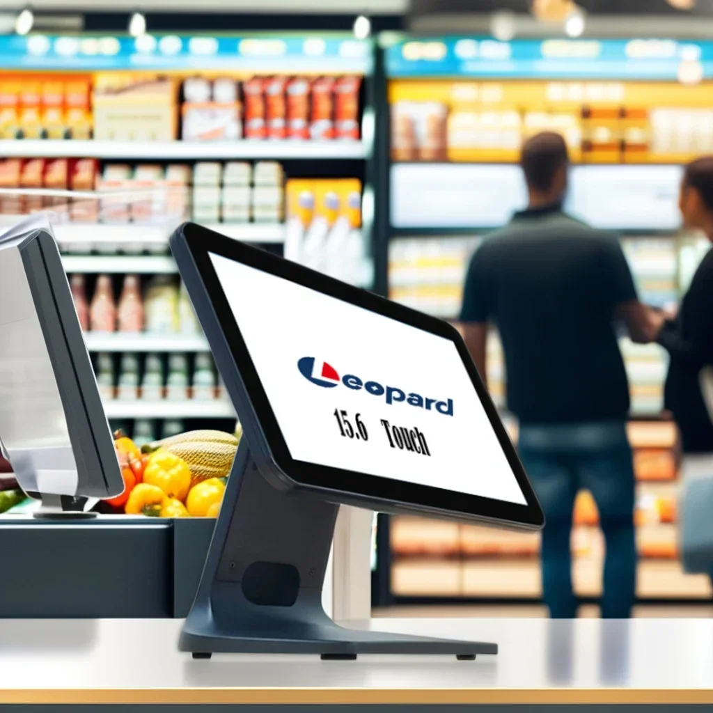 15,6 Zoll All-In-One POS Hardware Touchscreen-Rechnungsmaschine für Registrierkasse POS-System
