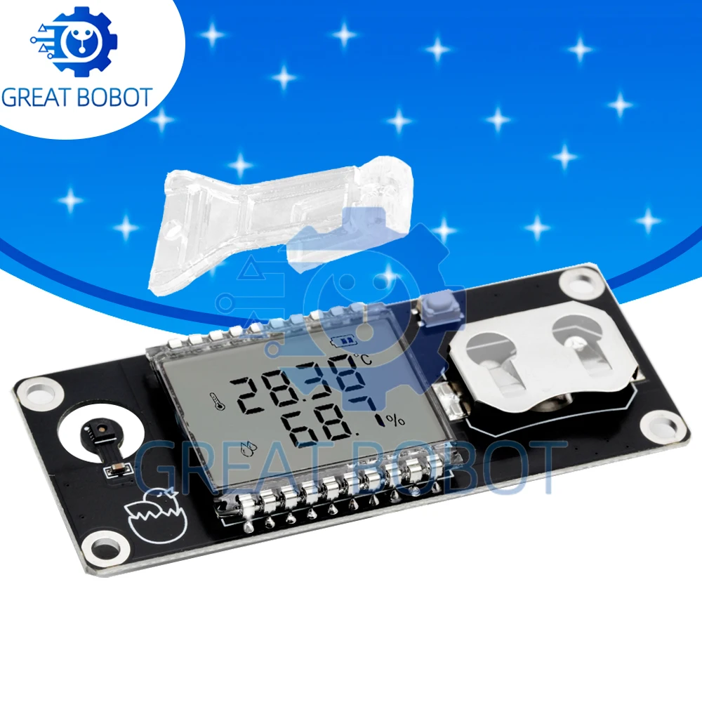 NSHT30 Lithium Powered Temperature Control Case Rechargeable High Accuracy LCD Digital Thermostat Controller