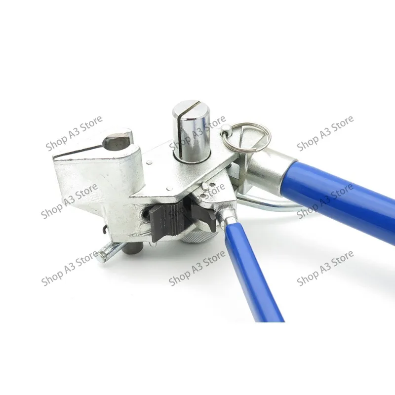 Stainless Steel Cable Tie Fastening Pliers, Straight & Curved Handle Cable Tie Tool