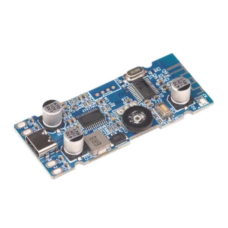 AA87 BT5.0 Amplifier Module 2.0 Stereo 2X6w Bluetooth Power Amplifier Board Powered 5V With Volume Adjustment