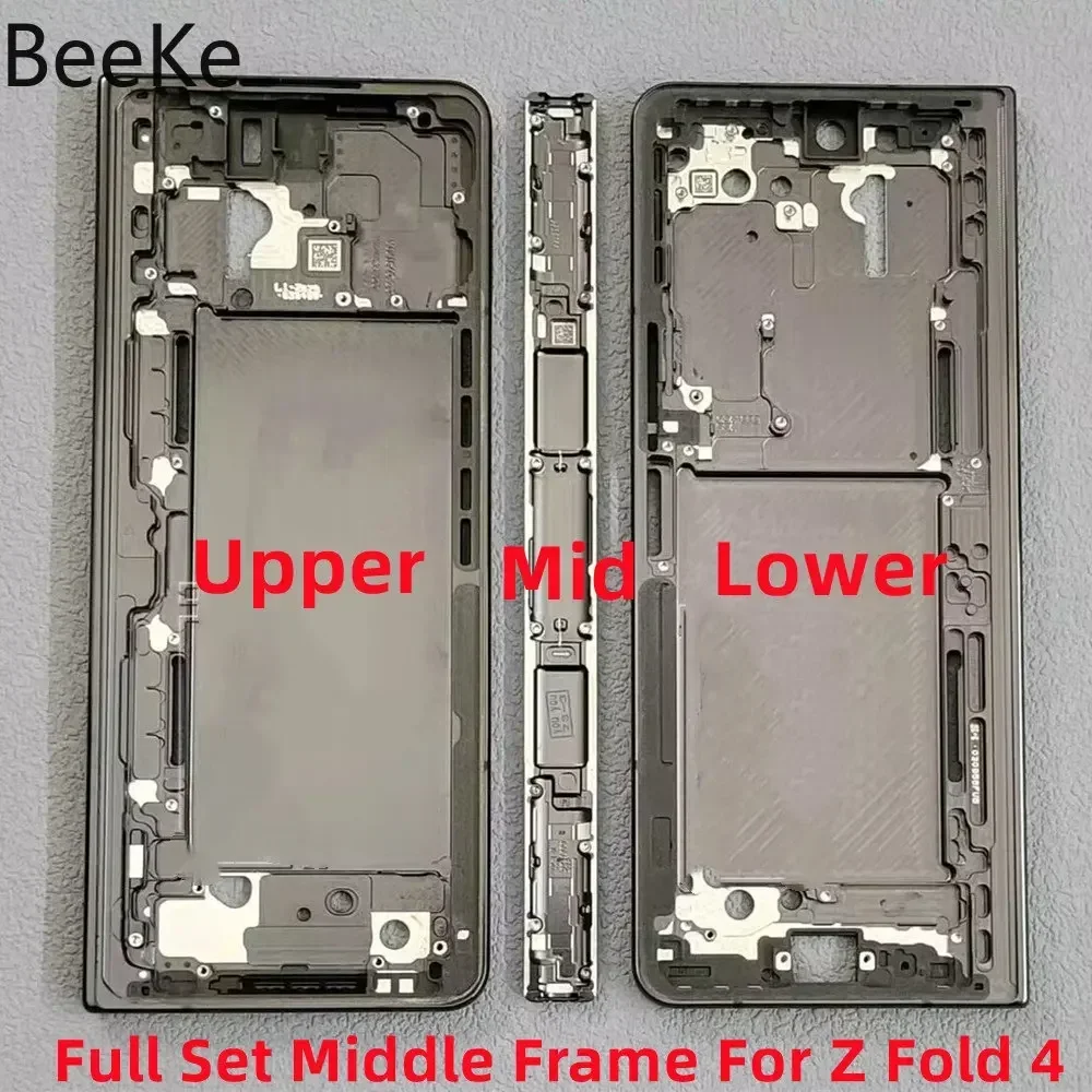 3 in 1 Middle Frame For Samsung Galaxy Z Fold 5 4 3 5G Mid Bezel LCD Display Plate Inner Screen Digitizer Front Holder Replace