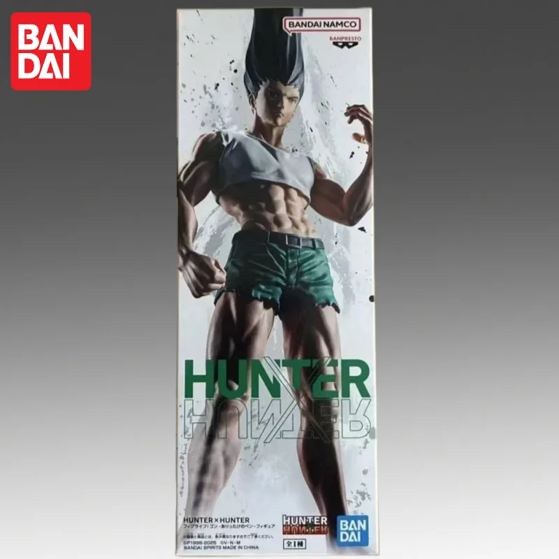 

В наличии Bandai, оригинальная экшн-фигурка Banpresto Hunterxhunter Gon Freecss, модель куклы, новинка, в штучной упаковке, персонажи аниме, гараж
