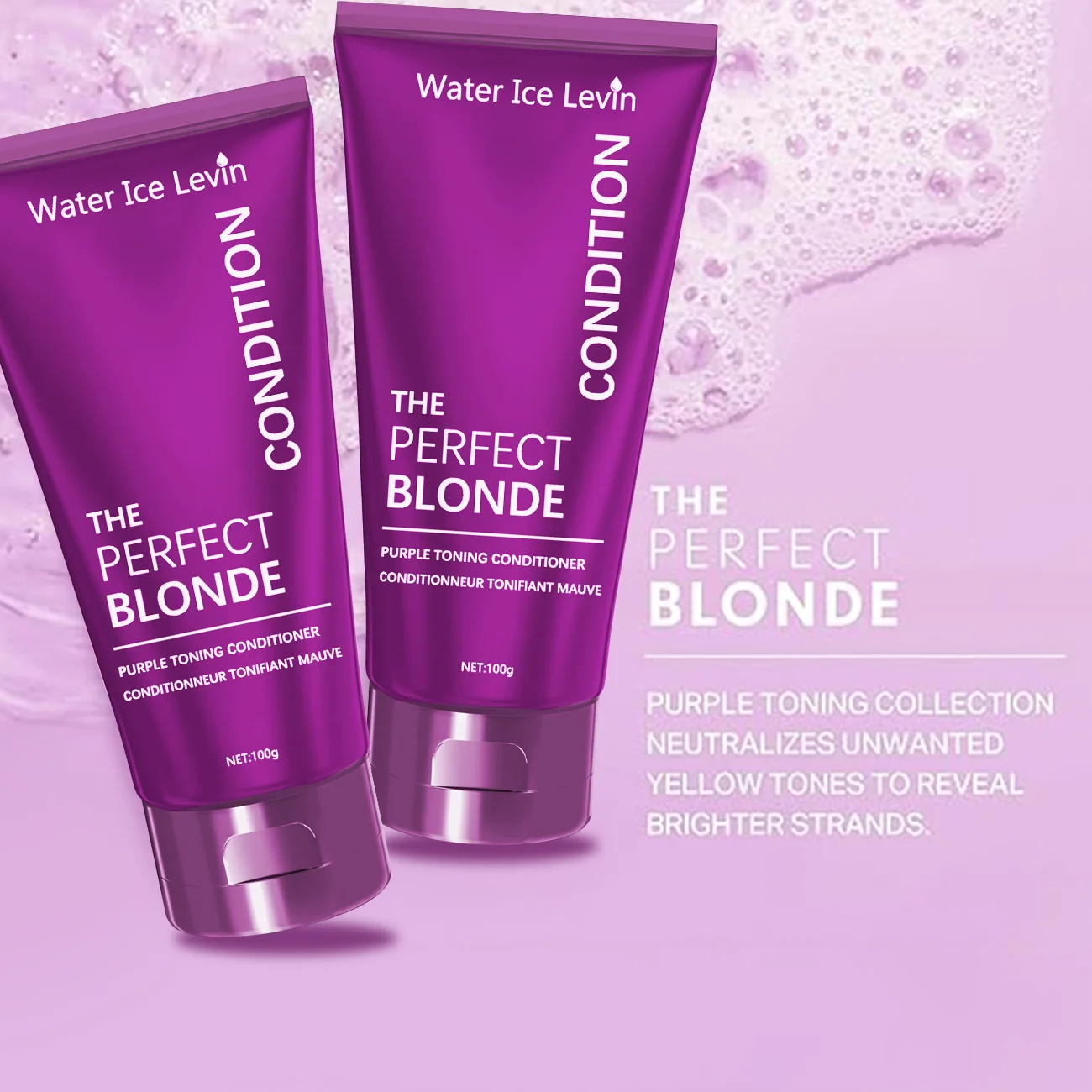 Purple Repair Hair Mask Keratin Deep Nourishing Dry Frizzy Damaged Treatment Collagen Magical 5 Second Soft Shiny Care