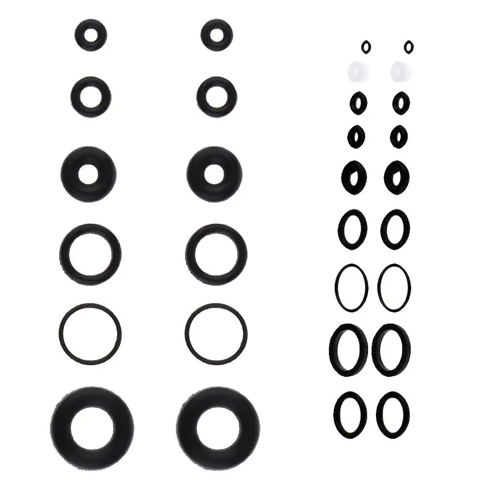

Airbrush Internal Sealing Ring Durable Rubber O-ring Washer Seals Kit for Basic and Side Pot Spray AC100 AC084