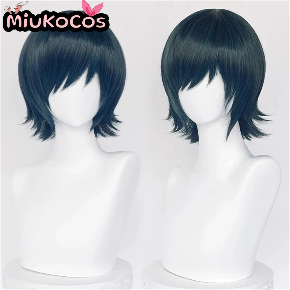 EN STOCK Peluca de cosplay Himeno con máscara para ojos MiukoCosplay Anime Cyberpunk: Edgerunners Cosplay