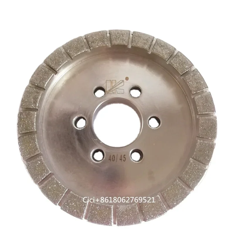 customization diamond grinder disc abrasive wheel for brake pad chamfer brake lining grinding friction tools