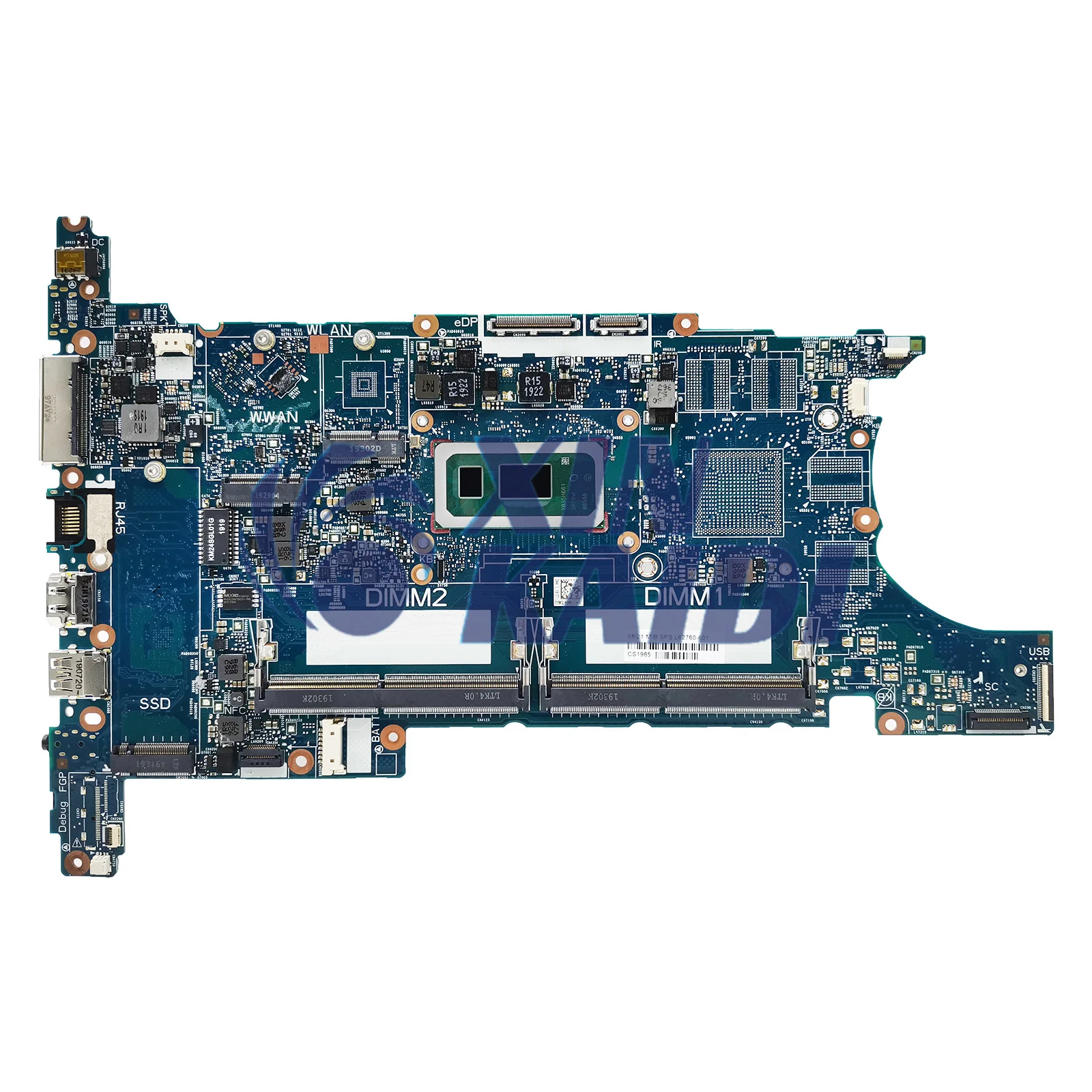 Para hp 840 g6 850 placa-mãe 6050a3022501 i5 i7 L62757-601 L62760-601 portátil mainboard testado elitebook 840-g6 850-g6