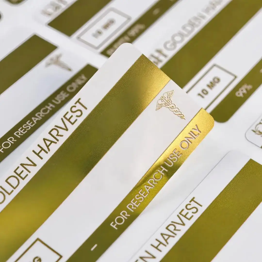Custom Label Stickers, Waterproof & Oil-Proof, Suitable for Essential Oil Bottle Label Printing