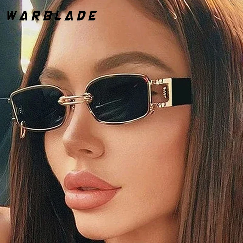 

Luxury Designer Square Small Frame Women's Sunglasses Trendy Brand Outdoors Men's Sunglass Drive Punk Summer Shades UV400 Lentes