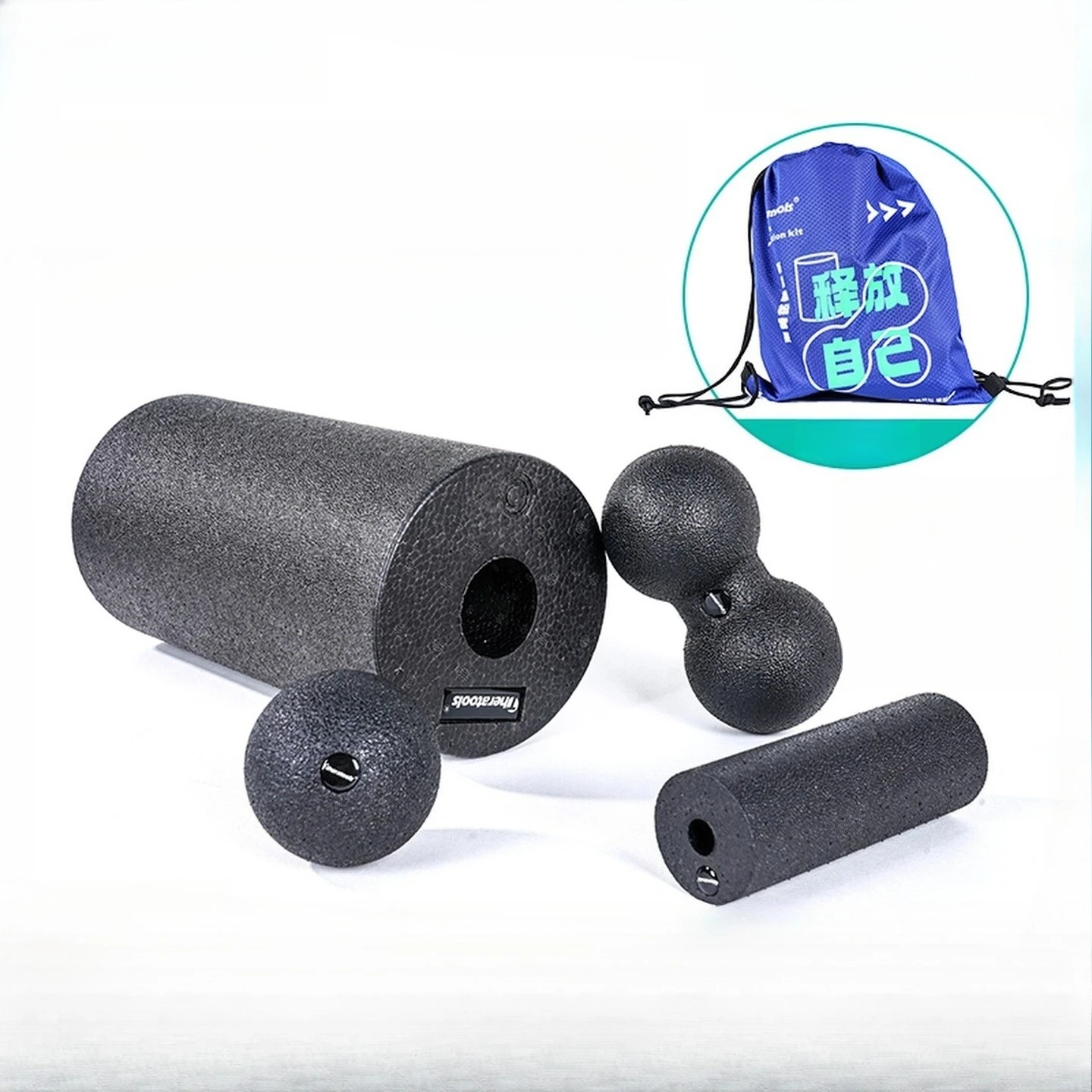 

High Density Foam Rollers Solid Core Foam Massage Roller Round Back Legs Foam Roller for Exercise Yoga Pilates Physical