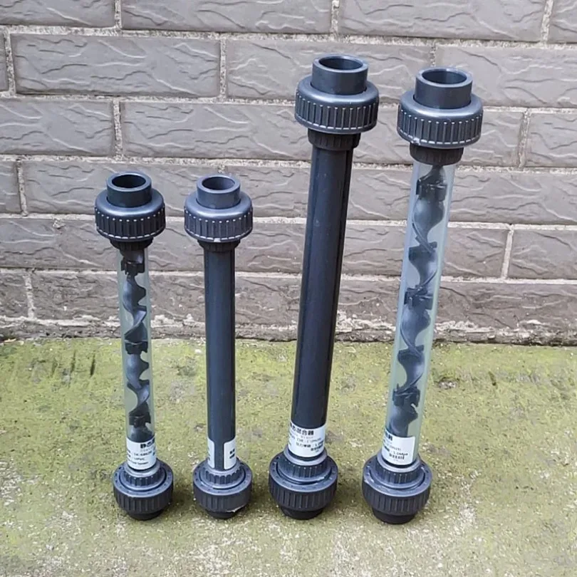 Dosing pipe mixer DN15/20/25/32/40/50/65 UPVC static mixer 1 piece Price