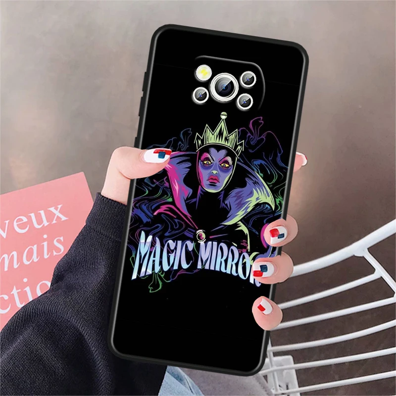 Disney Poison Queen For Honor V20 10i 10X 9S 9X 9C 9A 8X 8C 8A 7S 7C 7A Magic 5 Lite Pro MAX Black Soft Phone Case