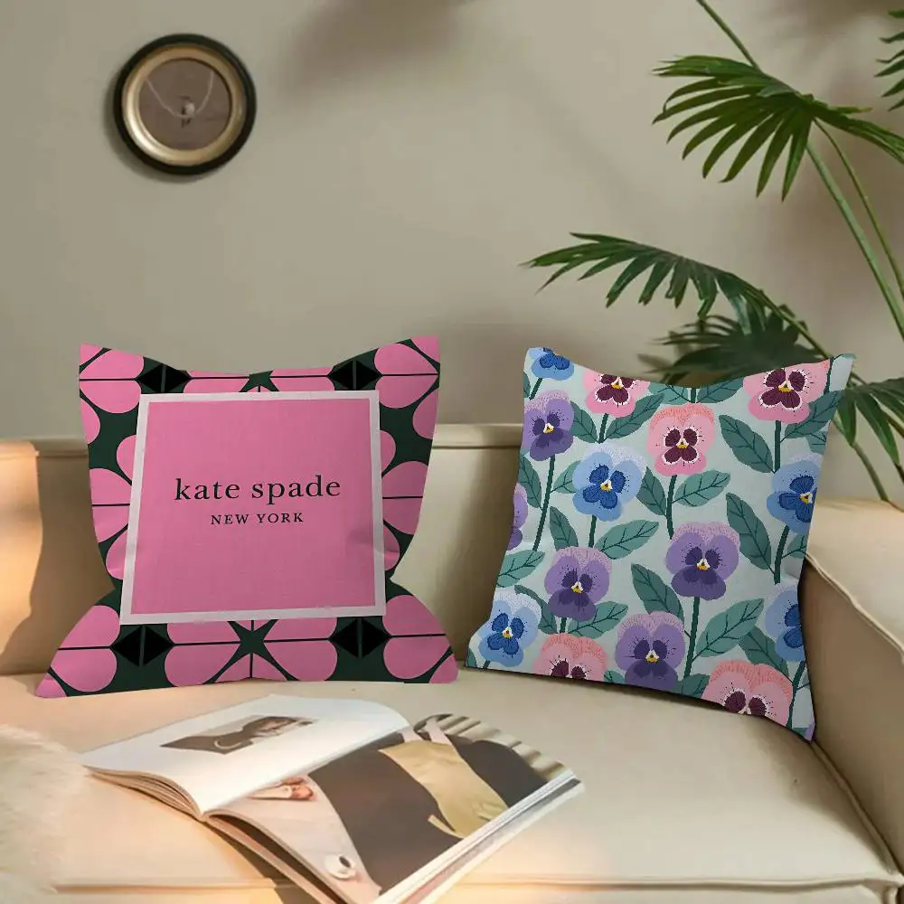 K-Kate Classic S-Spade Flower Cushion Cover Pillowcase Upholstery Sofa Throw Pillow Home Decor Pillowcas