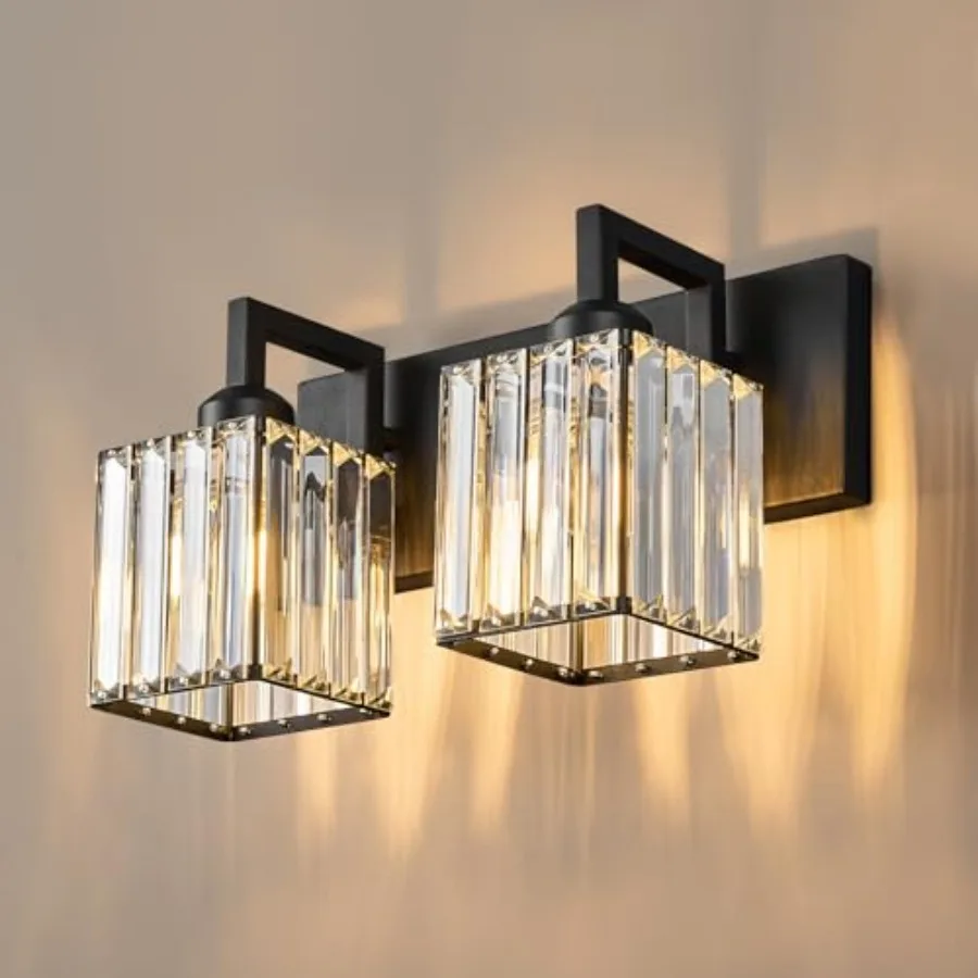 

Modern Bathroom Vanity Light s Black Crystal Bathroom Wall Light Vanity Light Fixtures
