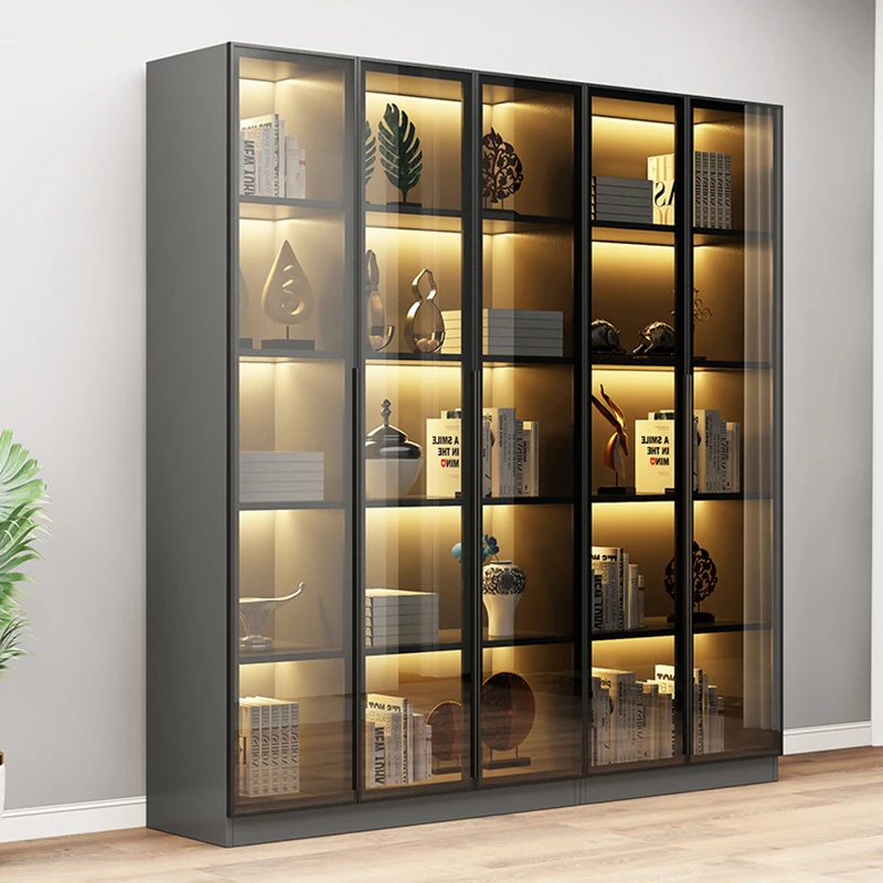 

Display Cabinet Shoe Rack Organizer Book Shelves Storage Locker Wardrobe Estanterias Metalicas Industriales Living Room Home